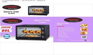 Eurosonic Electric 80L Oven '01884 