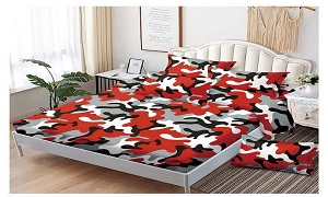 Camouflage Colour Bed sheets '03730
